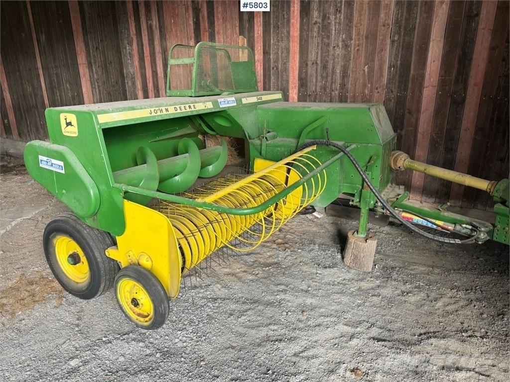 John Deere 342 Druga oprema za žetev