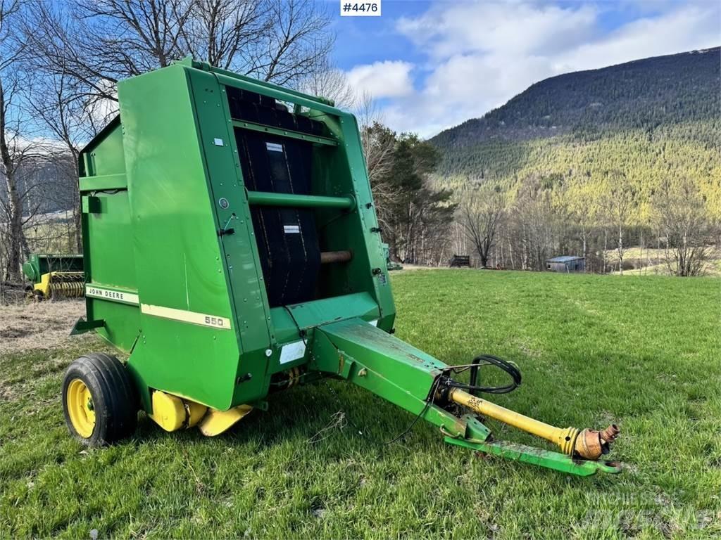 John Deere 550 Druga oprema za žetev krme