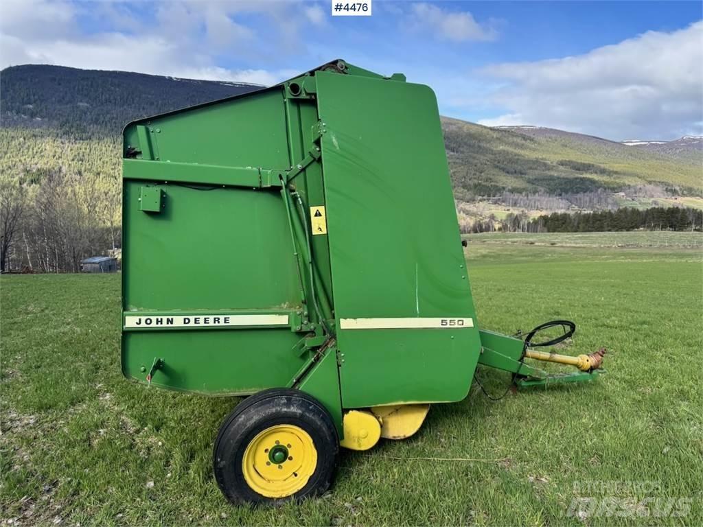 John Deere 550 Druga oprema za žetev krme