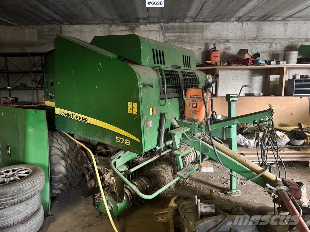 John Deere 578 Druga oprema za žetev