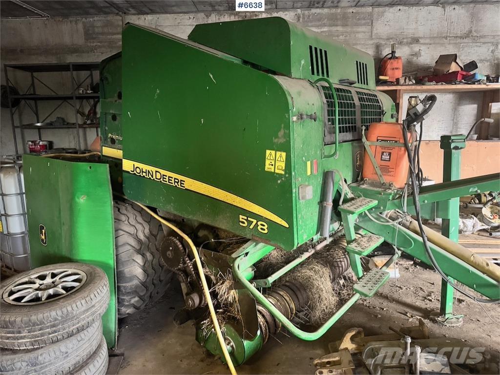 John Deere 578 Druga oprema za žetev