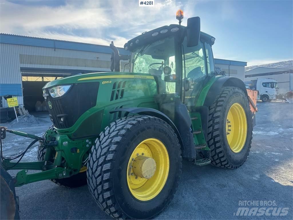 John Deere 6195R Traktorji