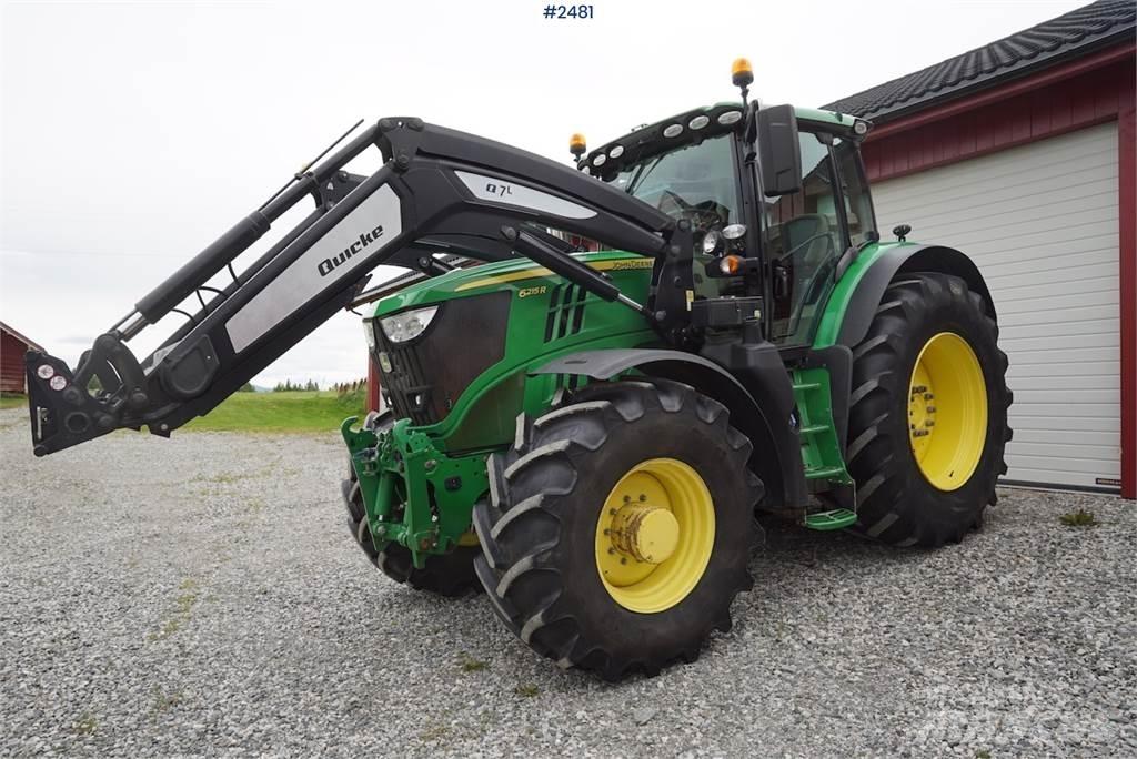 John Deere 6215R Traktorji