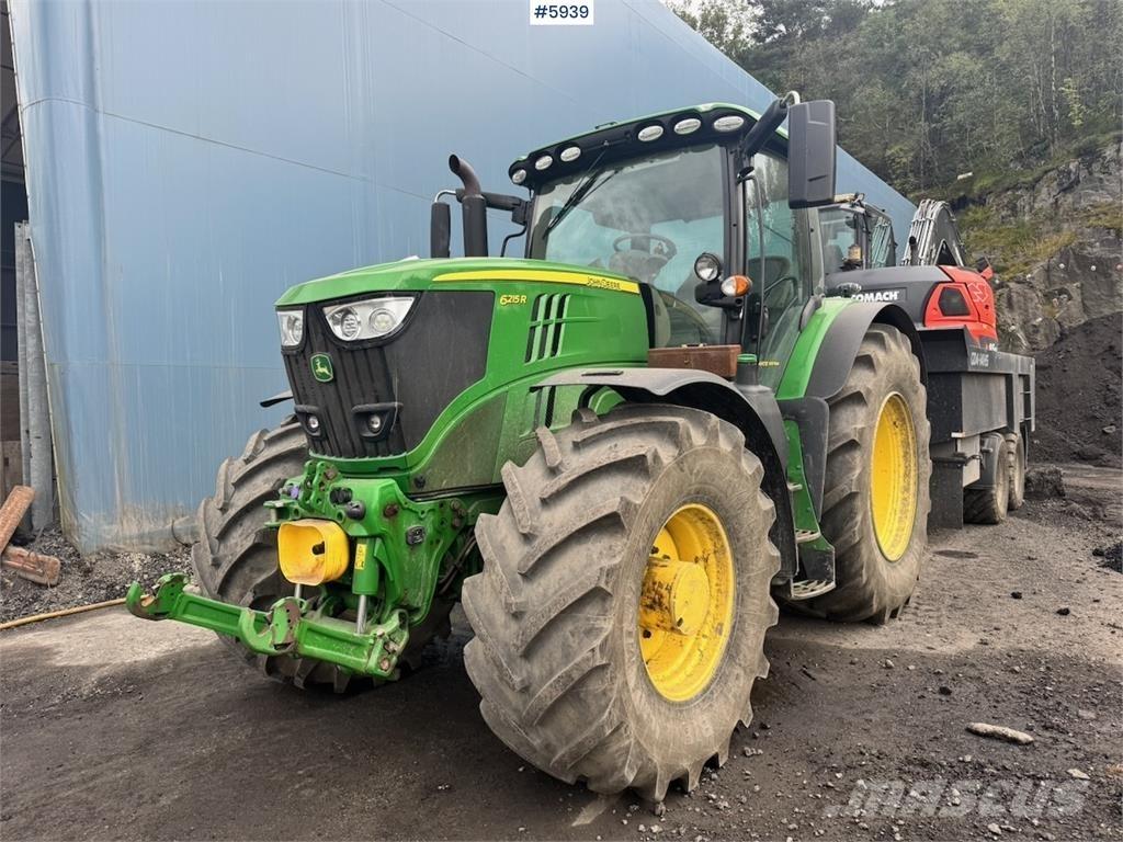 John Deere 6215R Traktorji