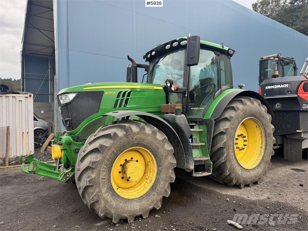 John Deere 6215R Traktorji