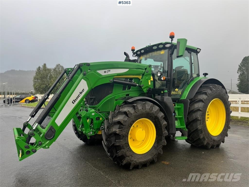 John Deere 6R 215 Traktorji