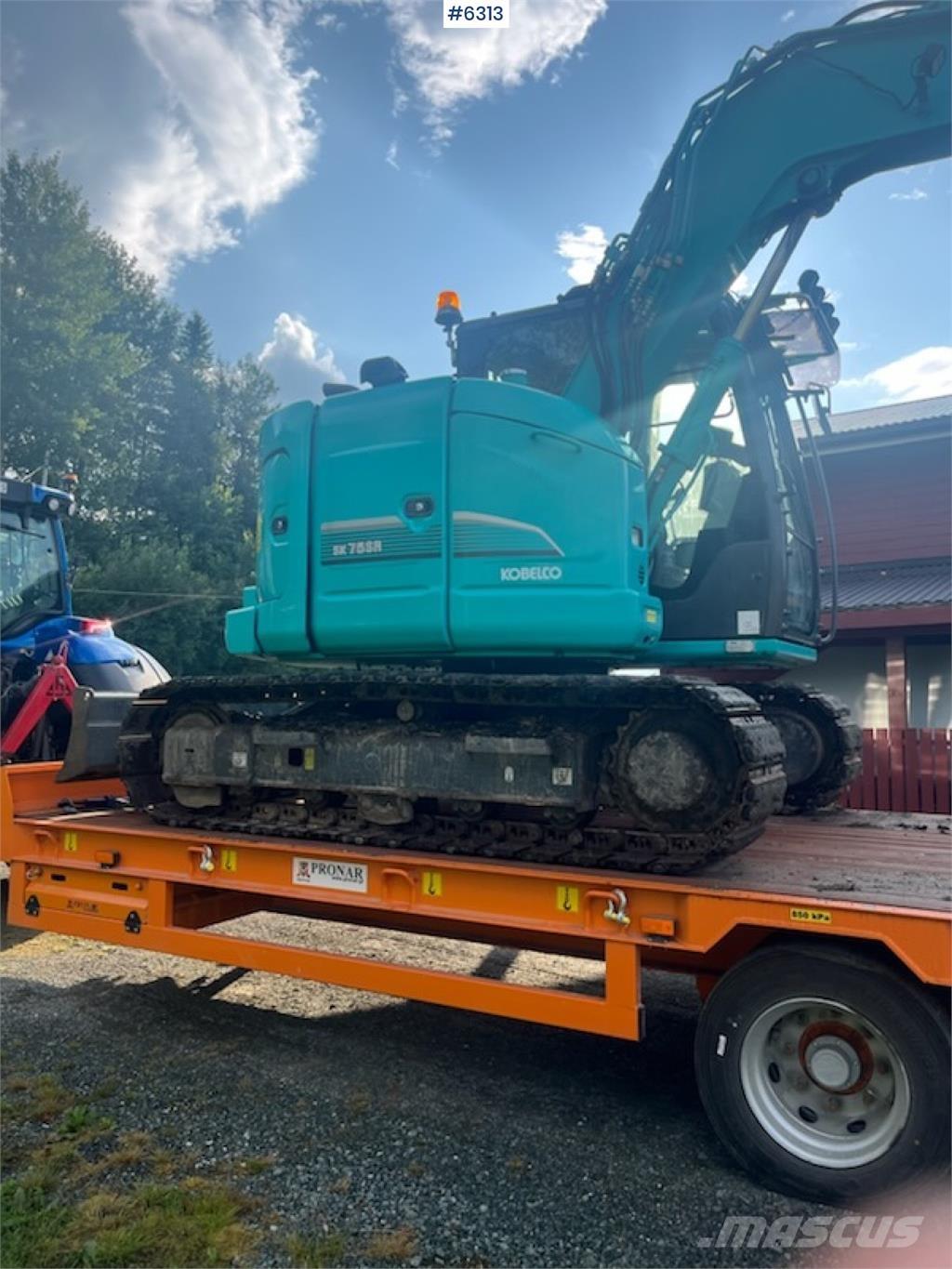 Kobelco SK75SR-3E Bagri goseničarji