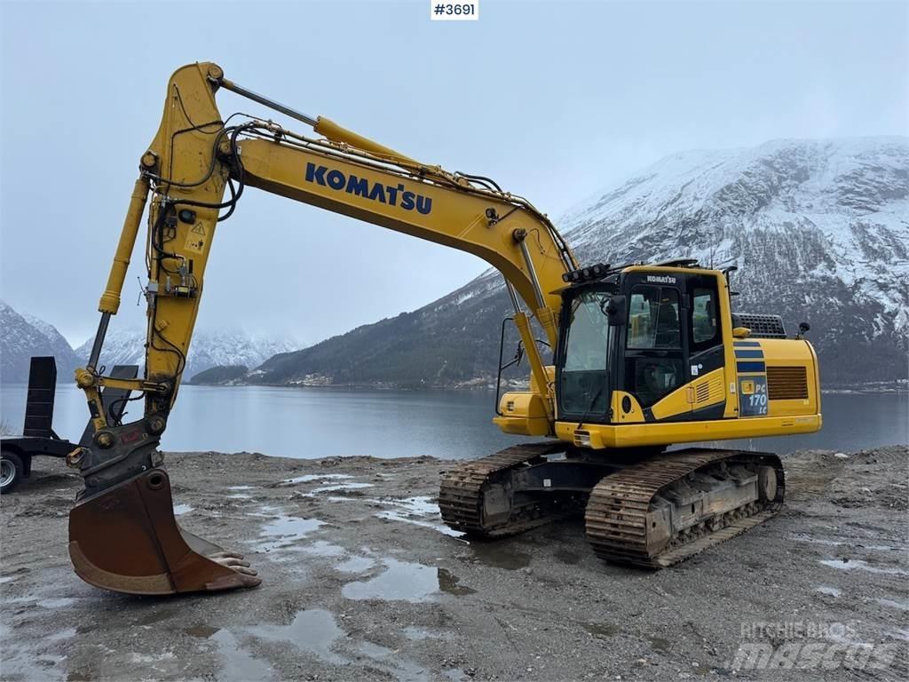 Komatsu PC 170 LC Bagri goseničarji