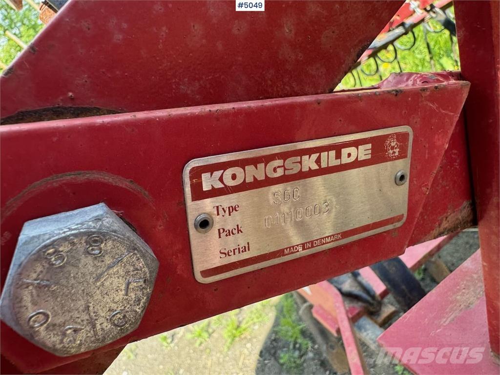 Kongskilde SGC Ostali priključki in naprave za pripravo tal