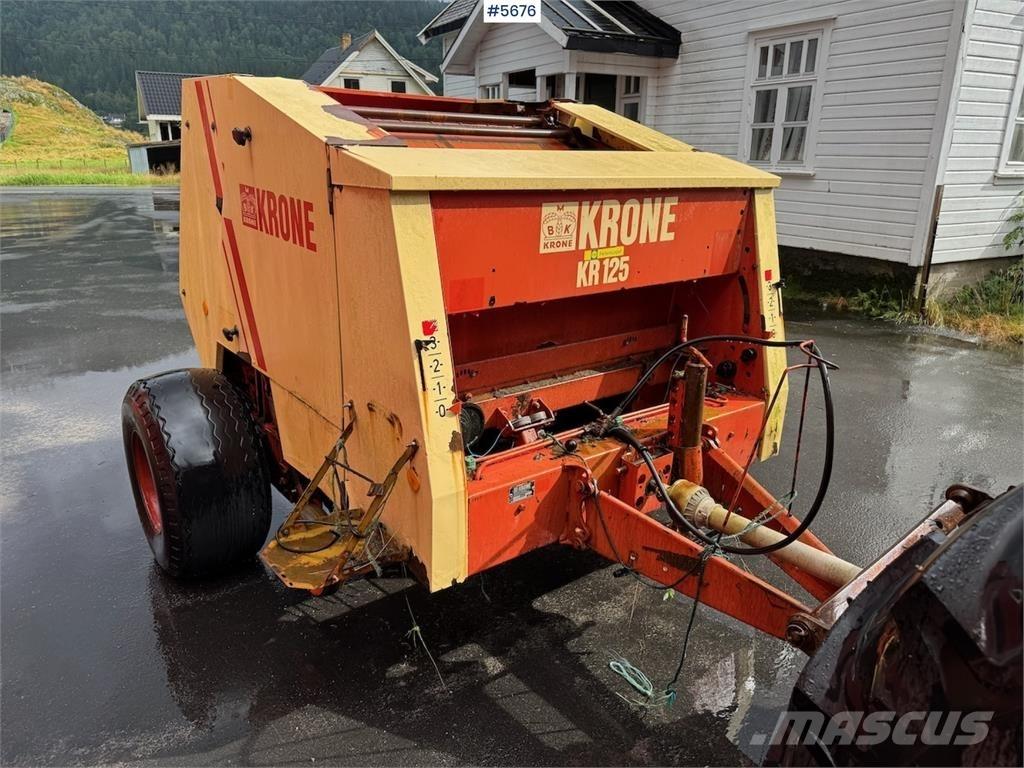 Krone KR 125 Druga oprema za žetev