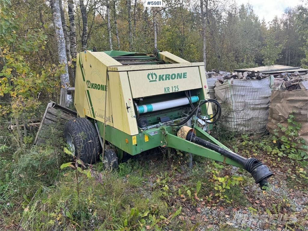 Krone KR 125 Druga oprema za žetev