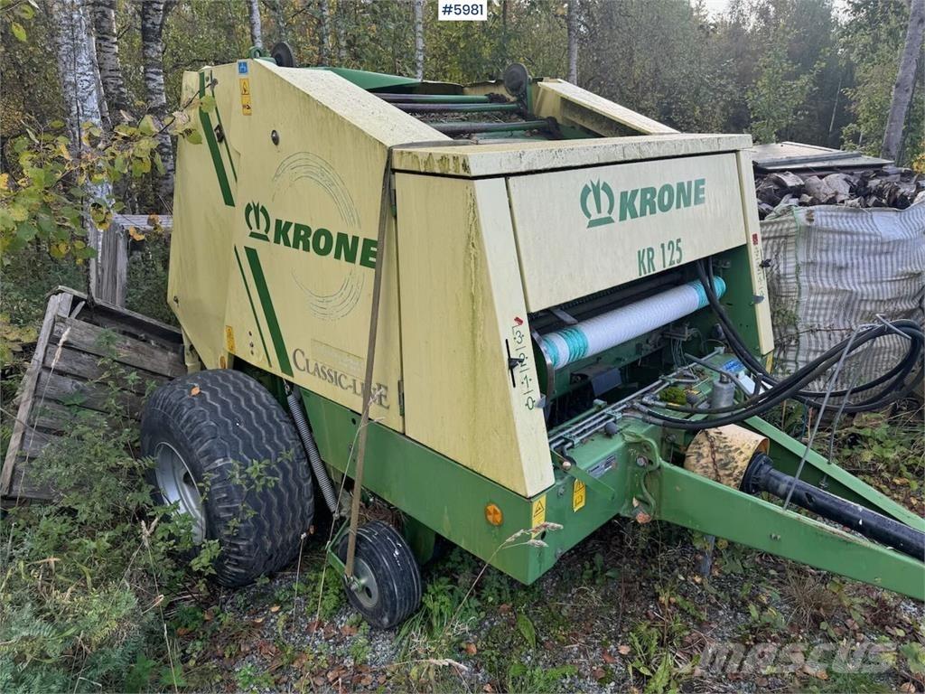 Krone KR 125 Druga oprema za žetev