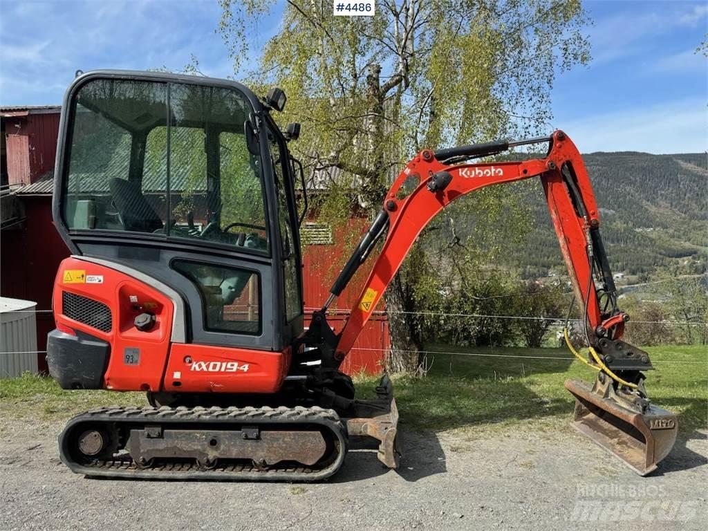 Kubota KX019 Bagri goseničarji