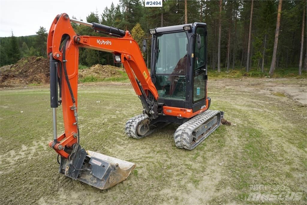 Kubota U27-4 Bagri goseničarji
