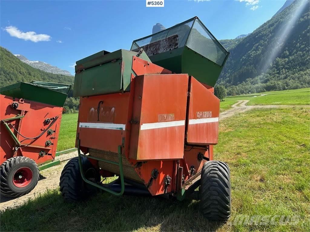 Orkel GP1200 Druga oprema za žetev