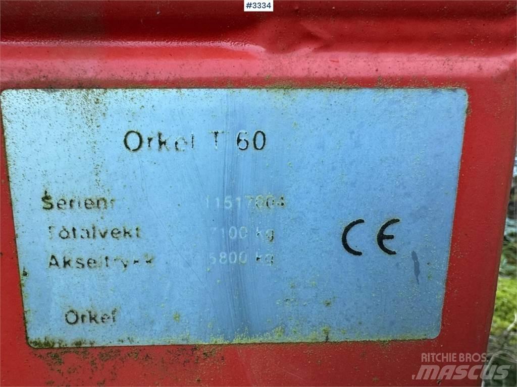 Orkel T60 Prikolice za žito