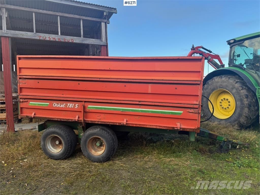 Orkel T81 S Prikolice za žito