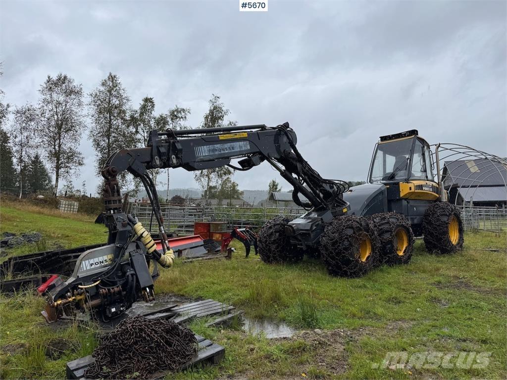 Ponsse Ergo Harvesterji