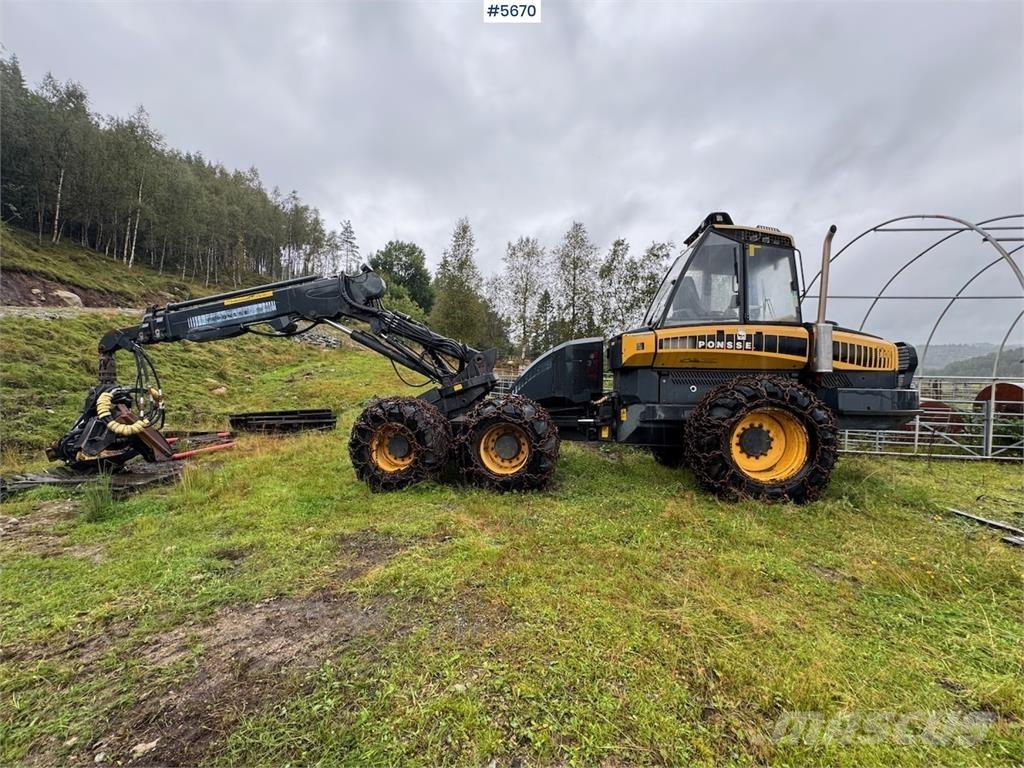 Ponsse Ergo Harvesterji