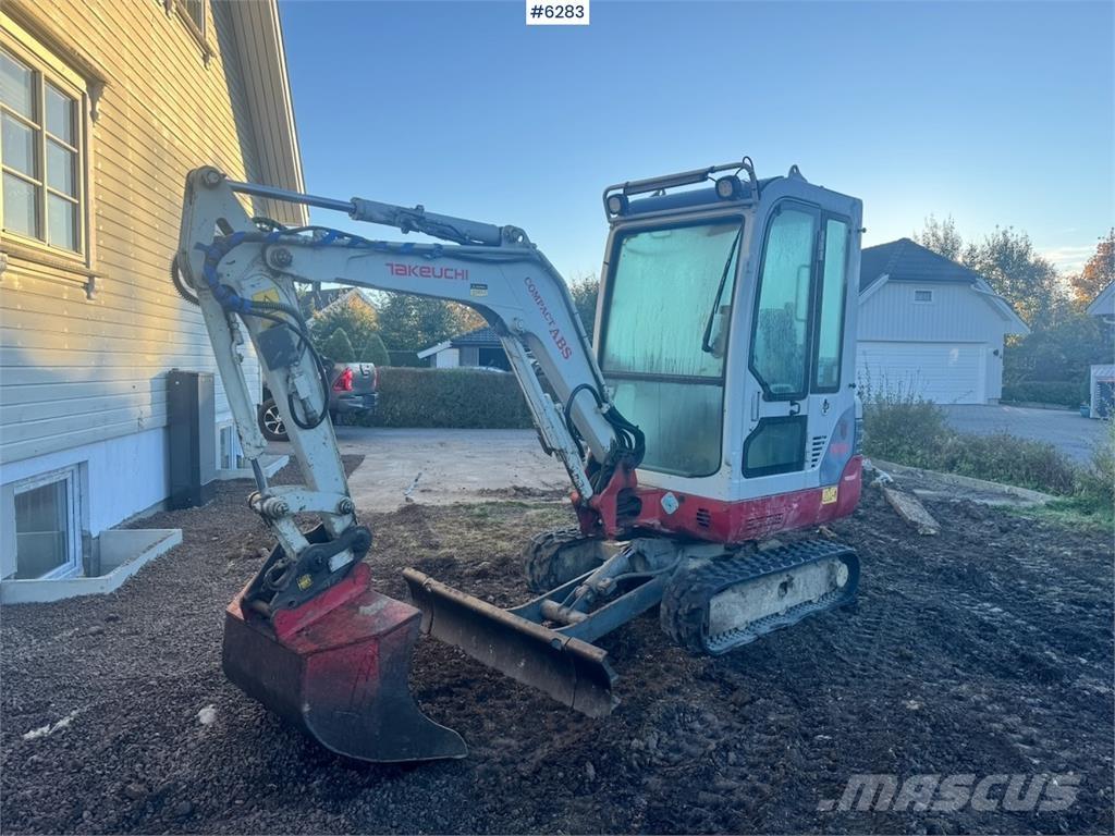 Takeuchi TB219 Bagri goseničarji