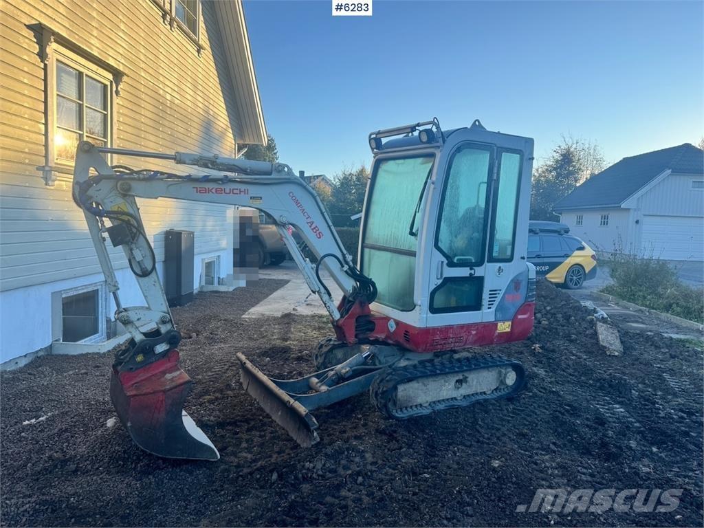 Takeuchi TB219 Bagri goseničarji