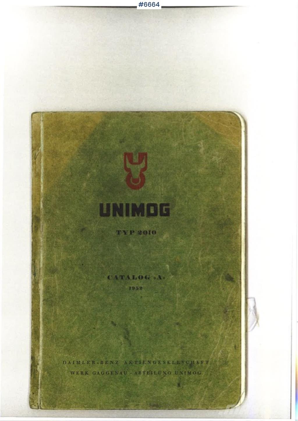 Unimog Typ 2010 Drugi tovornjaki