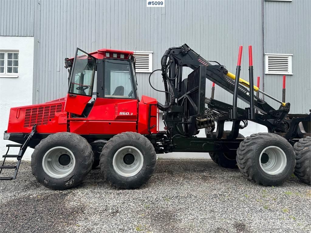 Valmet 860 lll Žerjavi za debla