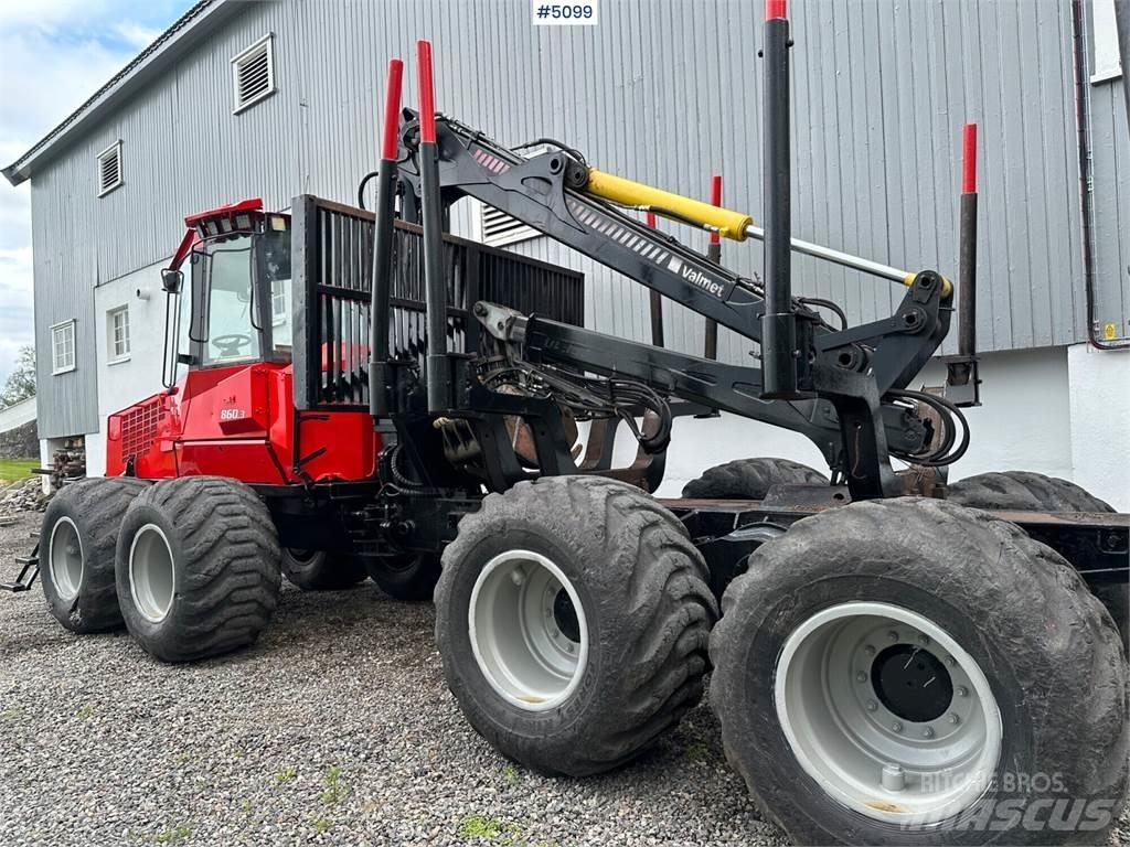 Valmet 860 lll Žerjavi za debla