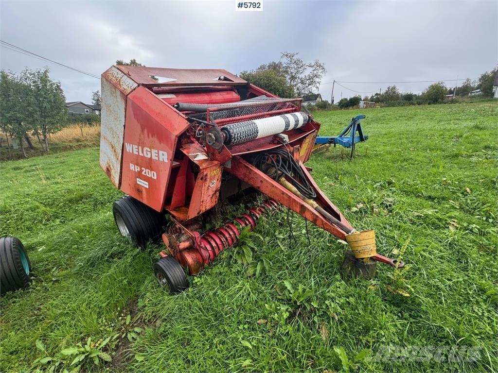 Welger RP 200 Druga oprema za žetev
