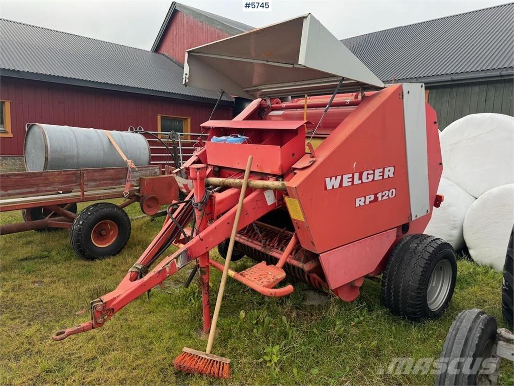 Welger RP120 Druga oprema za žetev