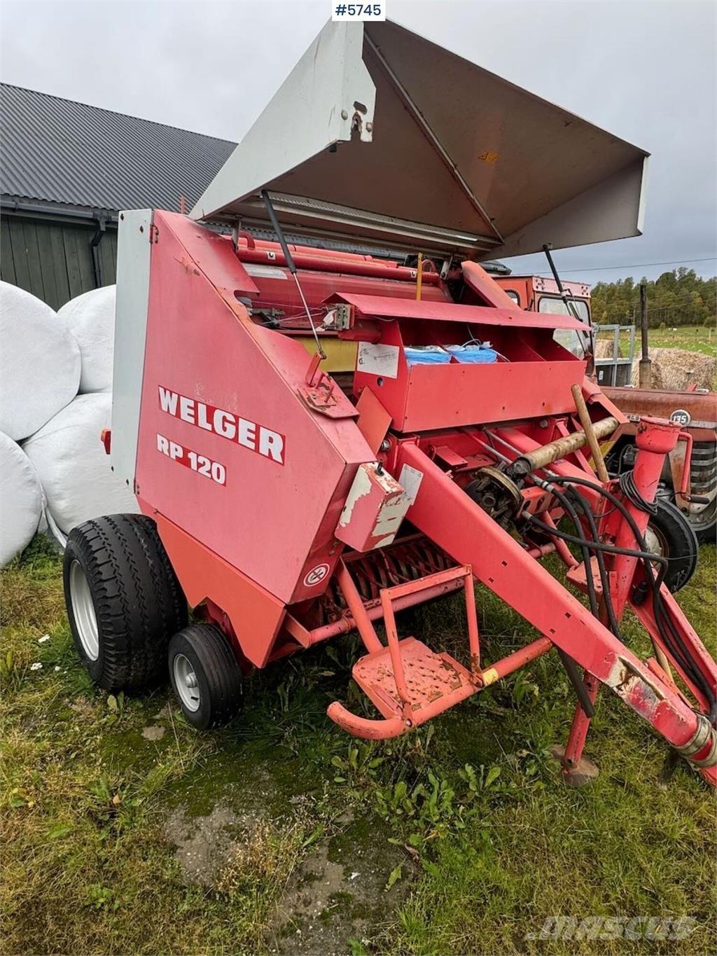 Welger RP120 Druga oprema za žetev
