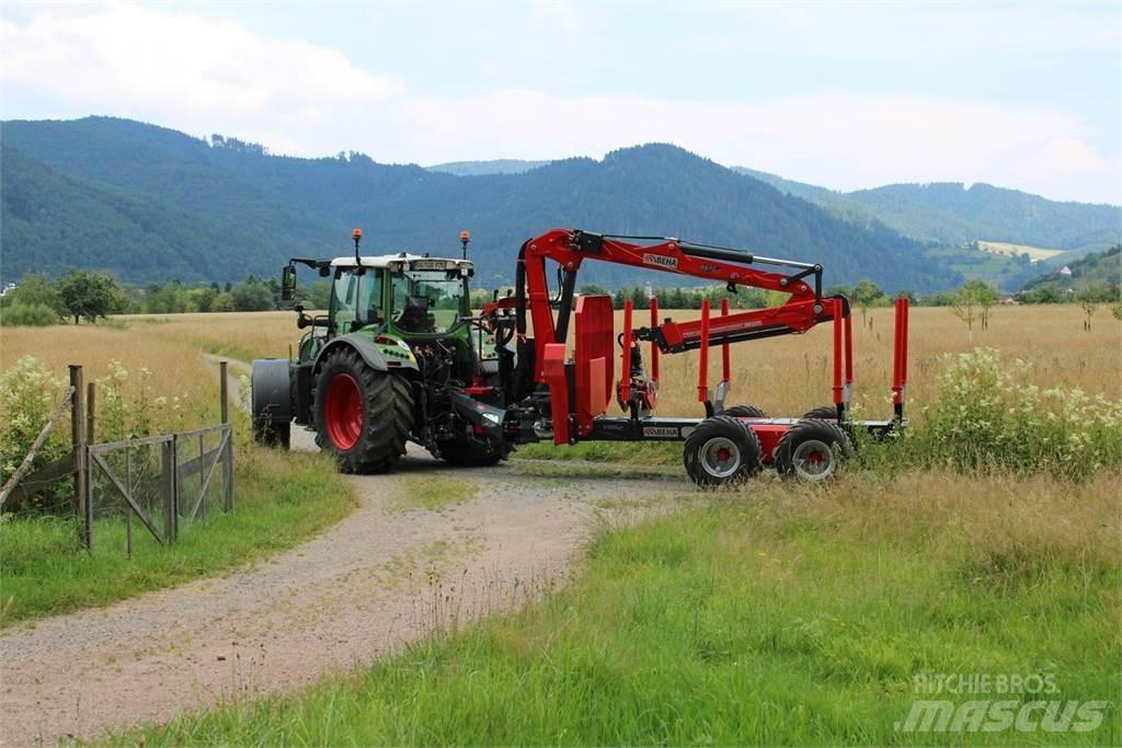 Beha V1200 mit 8870 Gozdarske prikolice