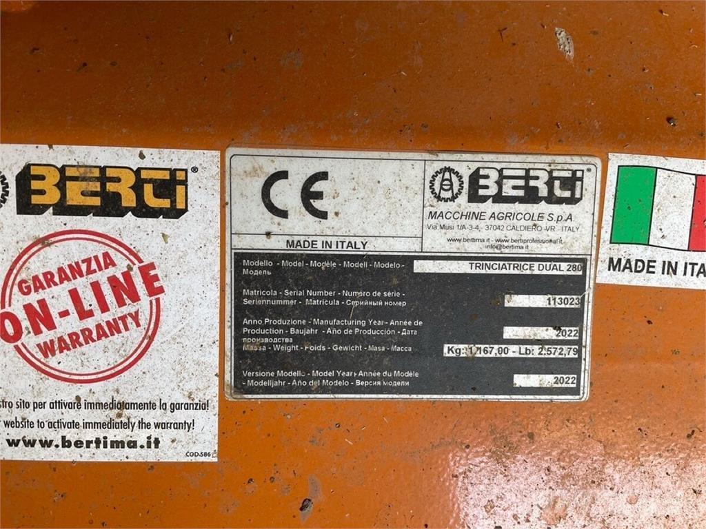 Berti Dual 280 Kosilnice za pašnike