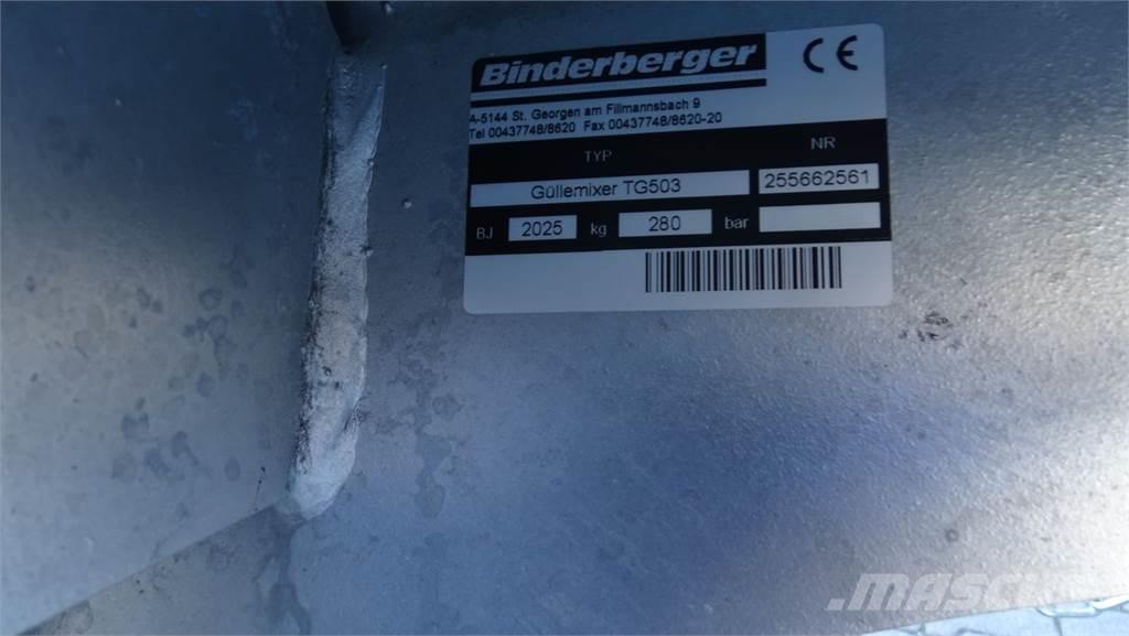 Binderberger T 503 Drugi stroji in oprema za umetna gnojila