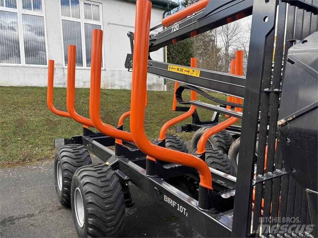 BMF 10T2+720 Gozdarske prikolice