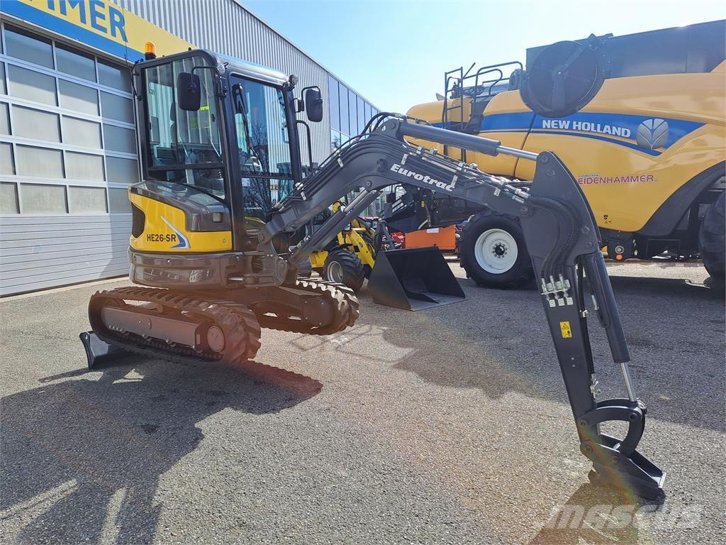 Eurotrac HE26SR Mini bagri <7t