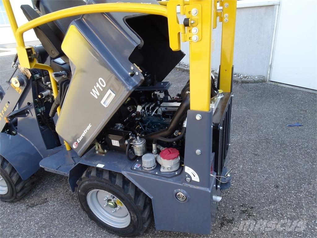 Eurotrac W10 Čelni nakladalci in kopači