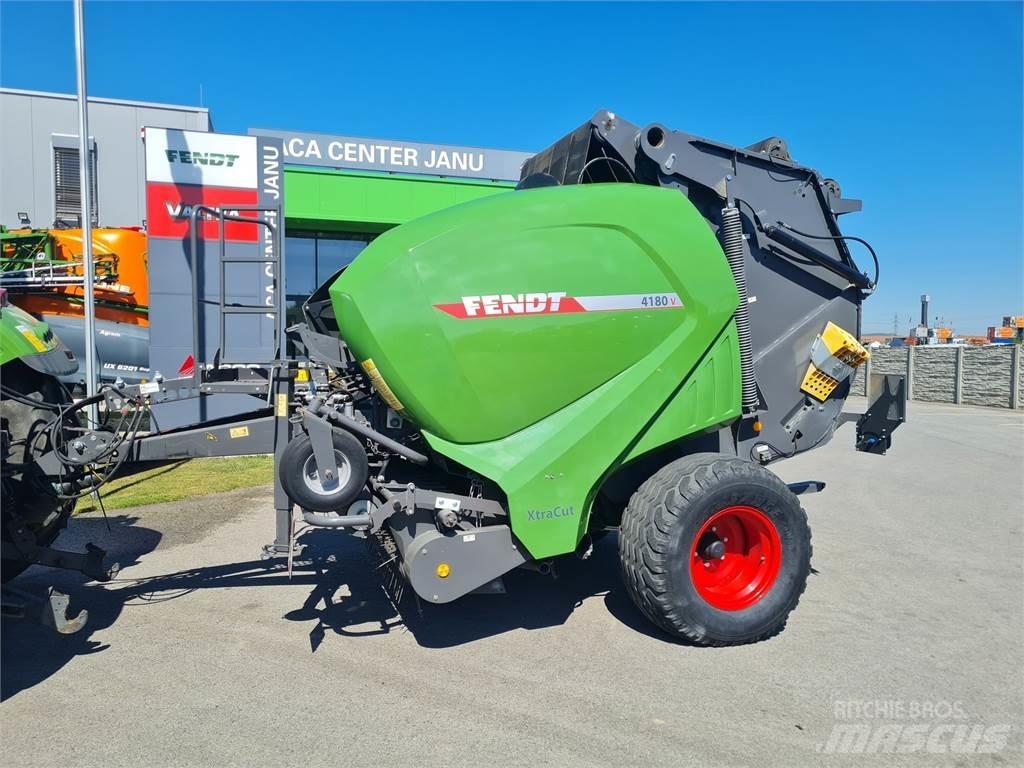 Fendt 4180 V XTRA Balirke (okrogle bale)
