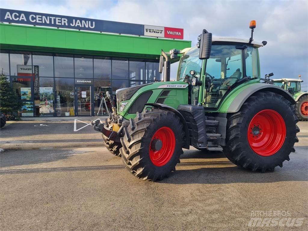 Fendt 516 Vario Traktorji