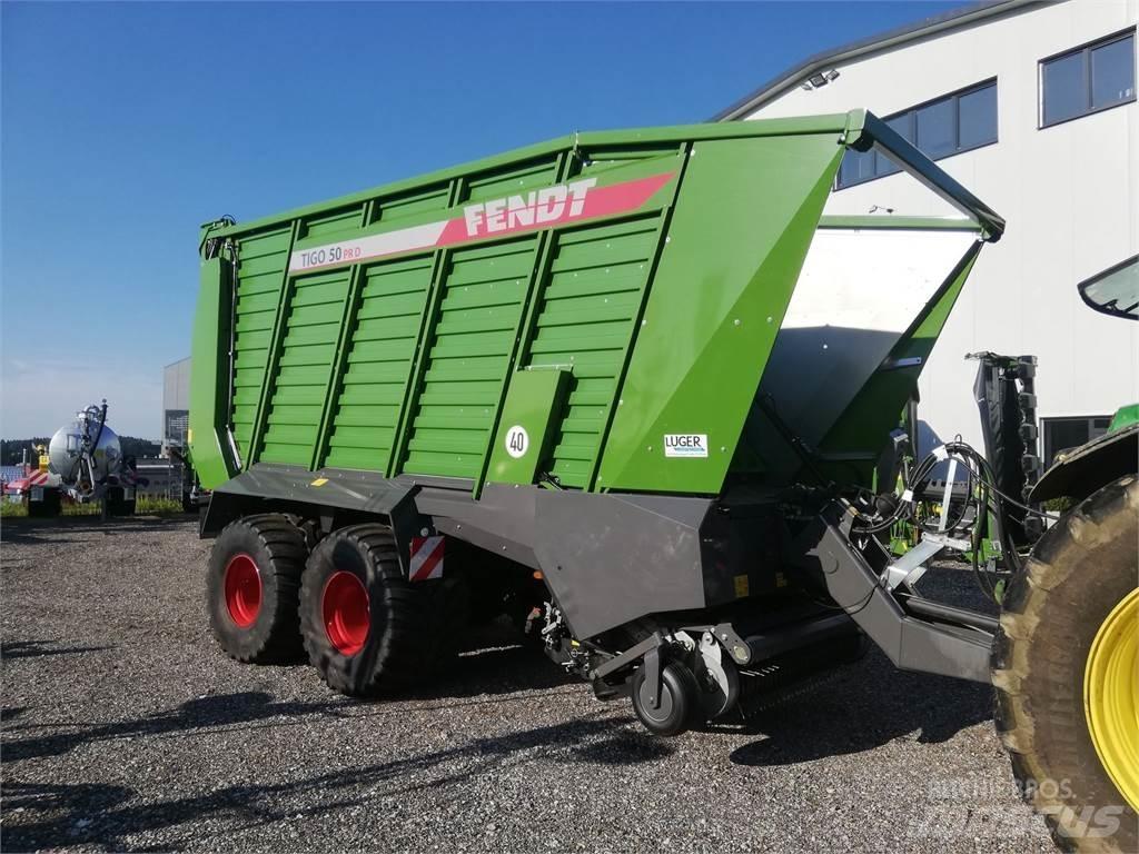 Fendt Tigo PR 50 D Samonakladalne prikolice