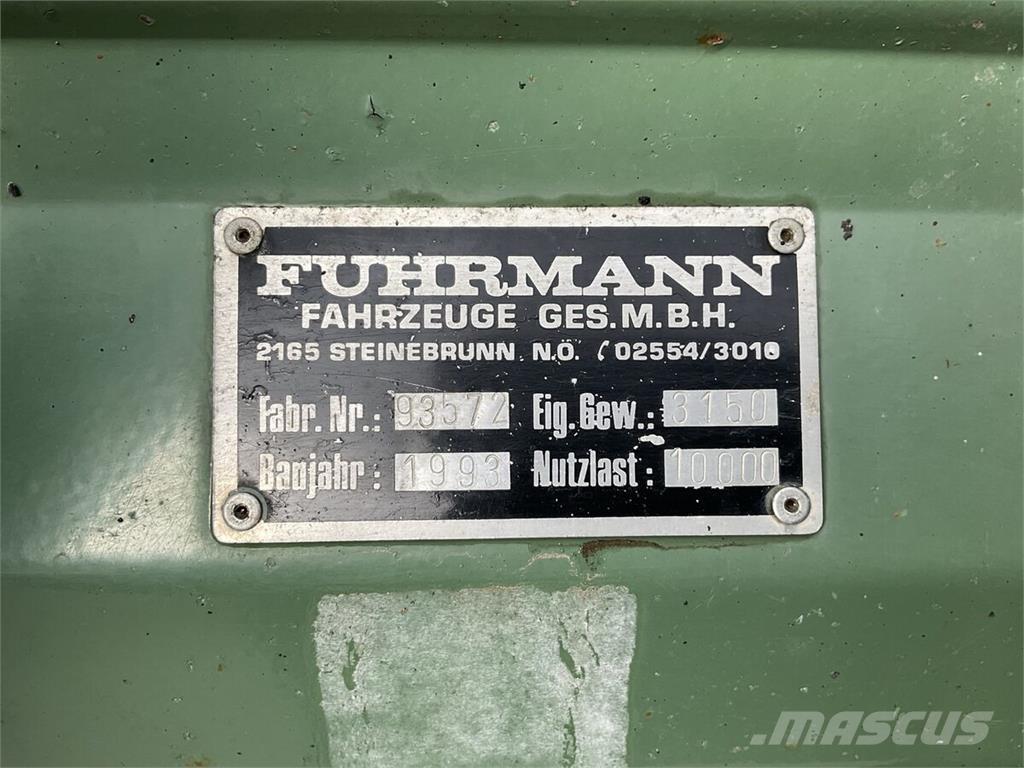 Fuhrmann FF 10.000 Kiper prikolice