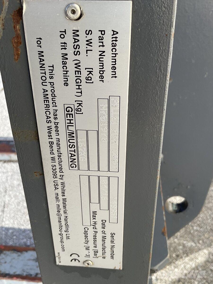 Gehl Palettengabel Teleskopski viličarji