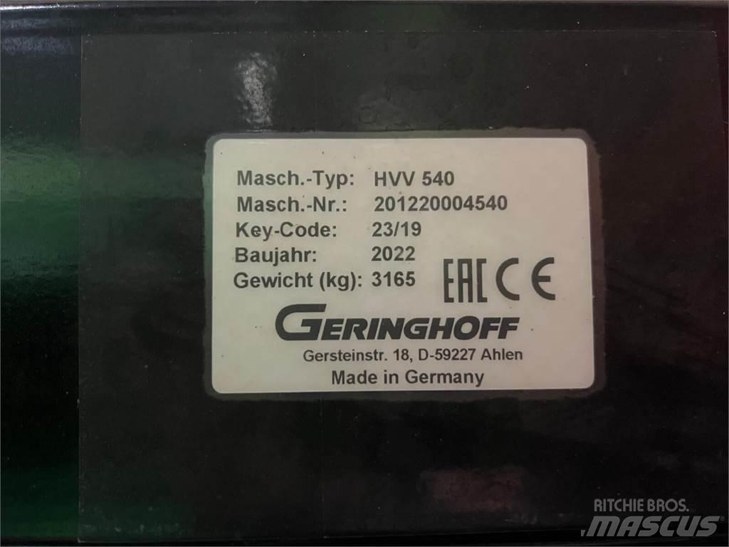 Geringhoff HVV 540 Dodatna oprema za kombajne