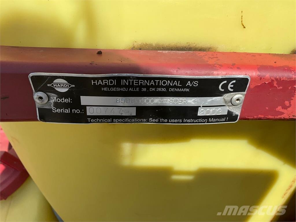 Hardi Master Vlečne škropilnice