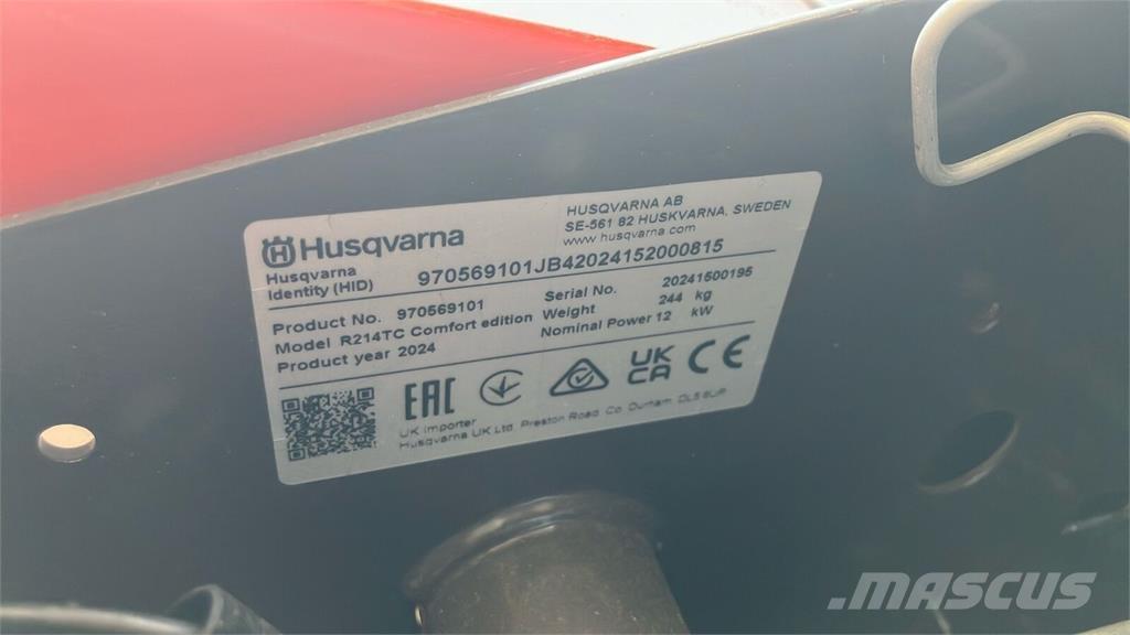 Husqvarna R 214TC Nega okolice - drugo