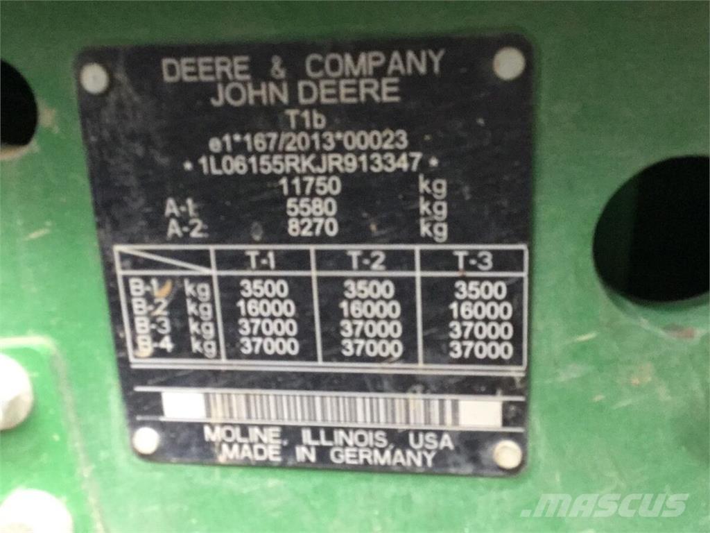 John Deere 6155R Traktorji