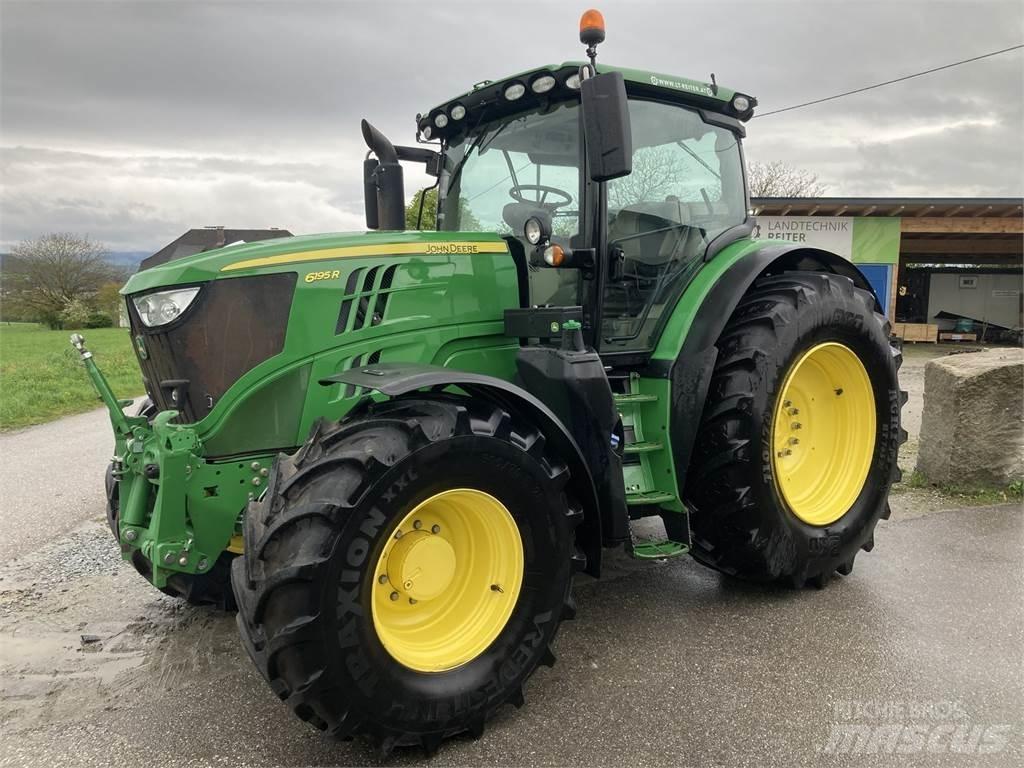 John Deere 6195R Traktorji