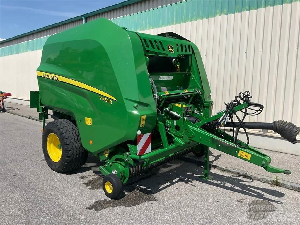 John Deere V451R Balirke (okrogle bale)