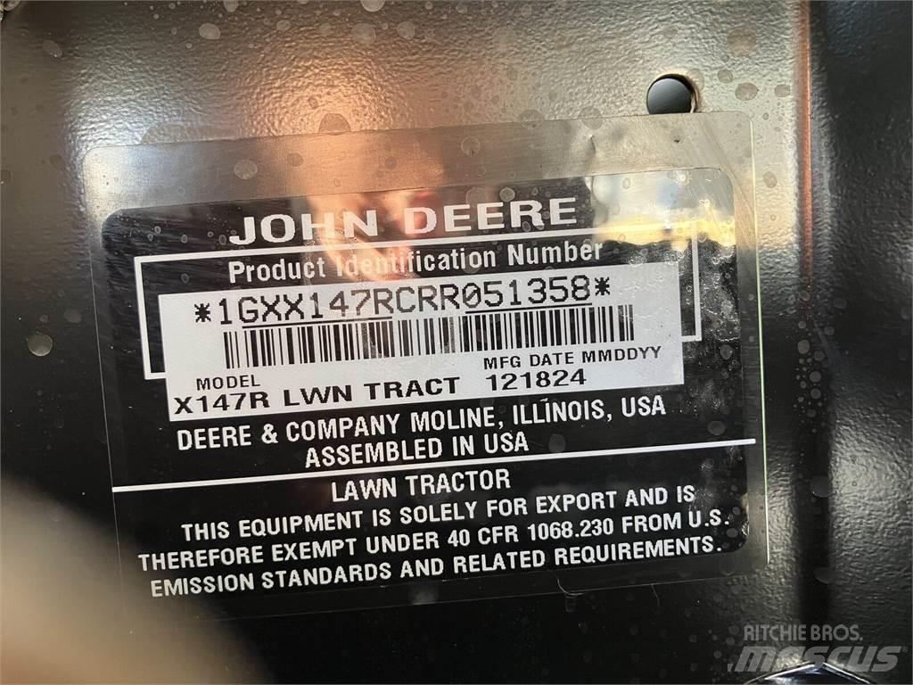 John Deere X 147R Nega okolice - drugo