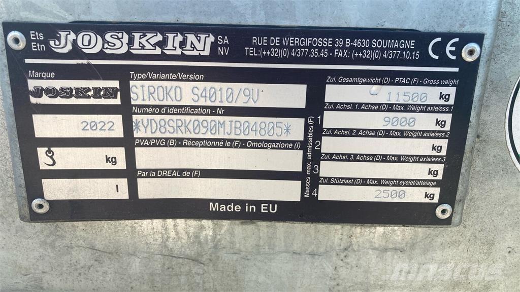 Joskin S4010/9V Trosilniki gnoja